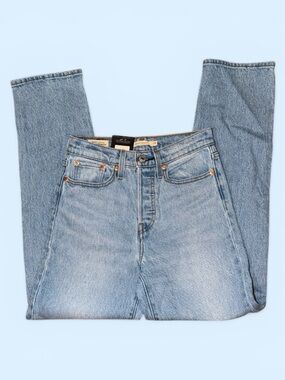NWT Levi's Wedgie Straight Leg Jeans 24 x 28